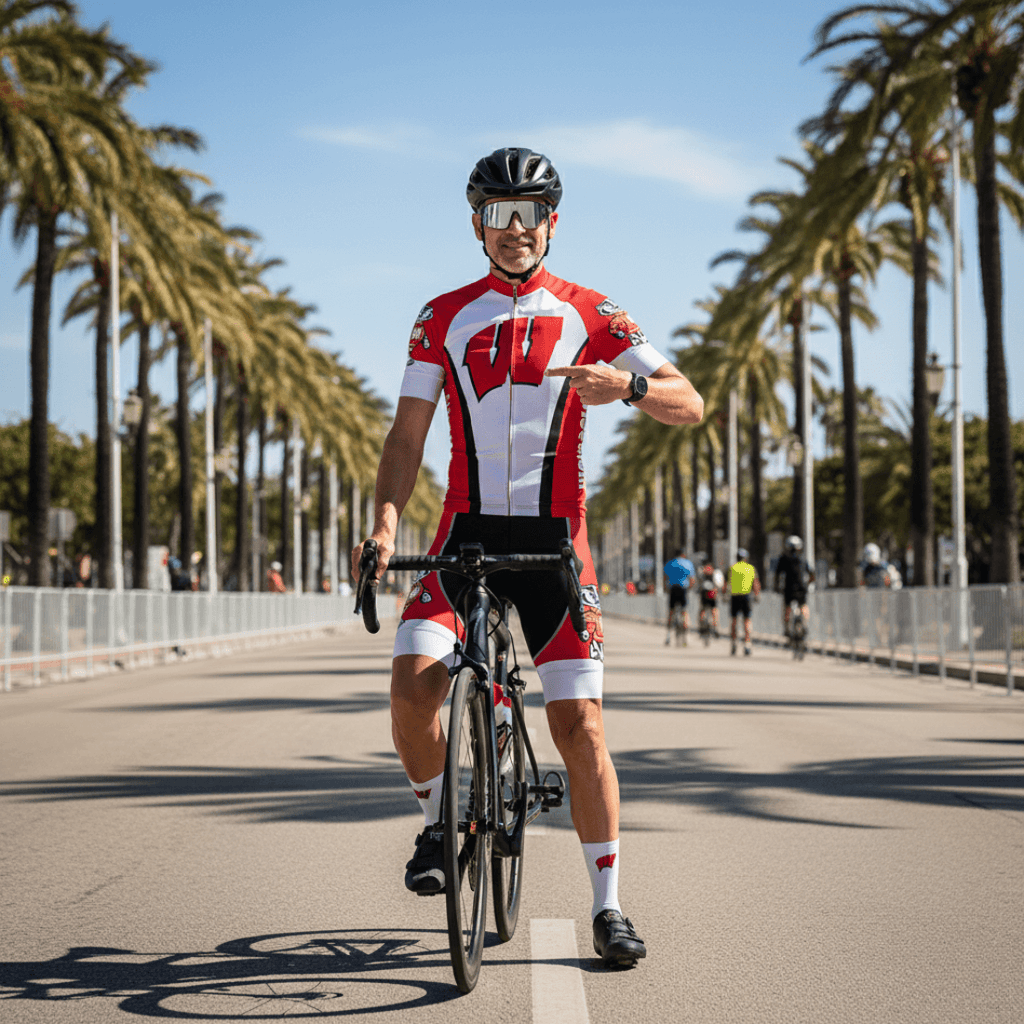 Badgers Cycling Jersey for Men