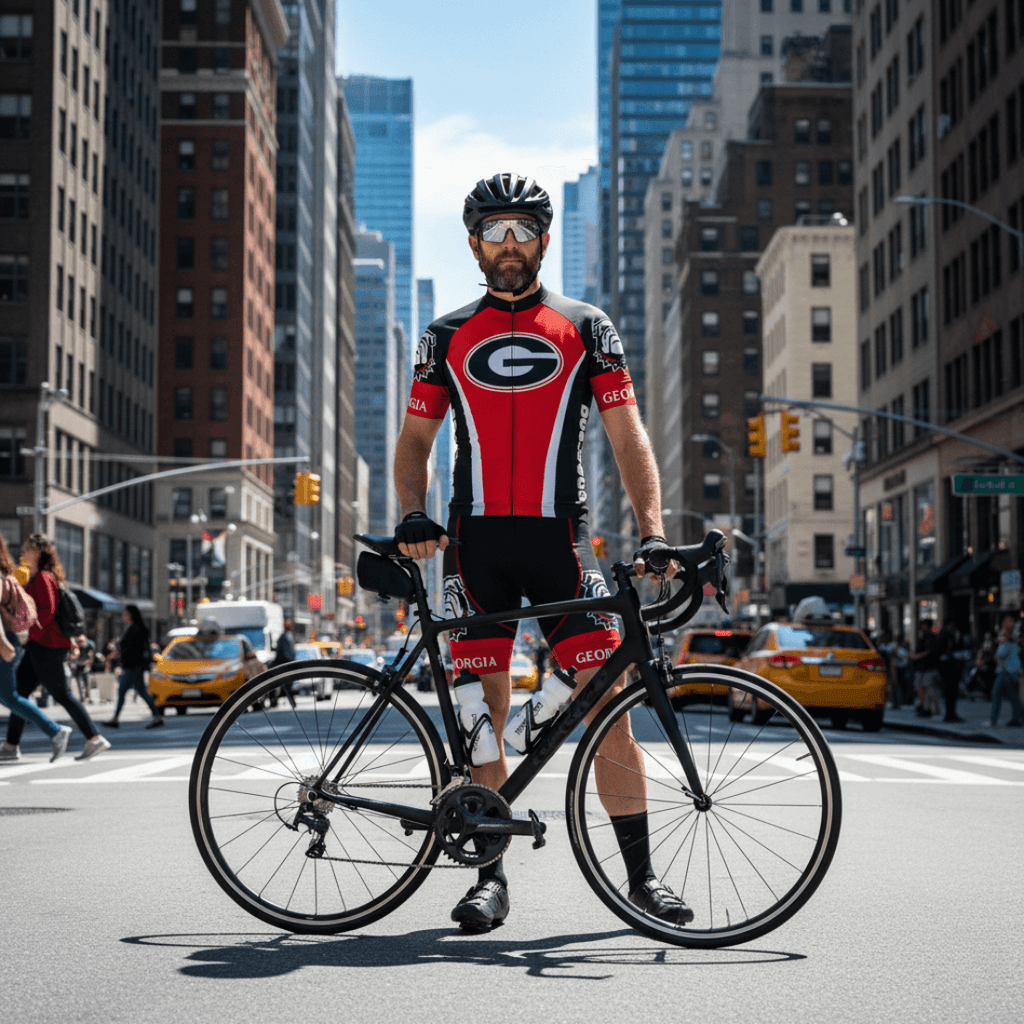 UGA Cycling Jersey for Men
