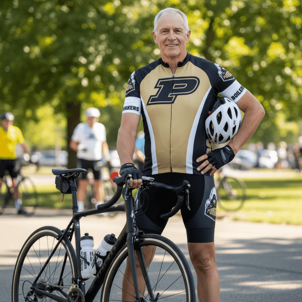 Purdue Cycling Jersey for Men